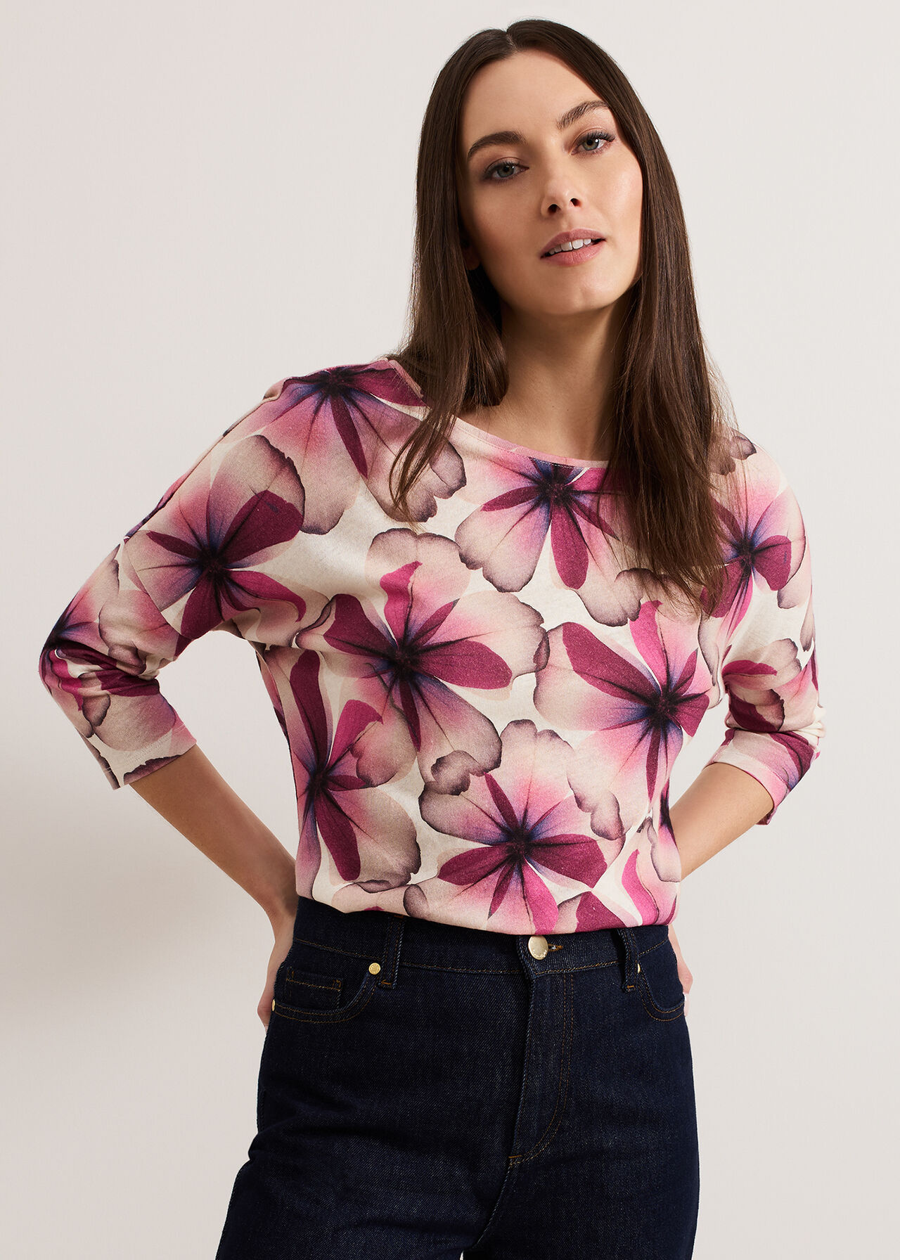 Phase Eight Nori Linen Top Phase Eight Nori Linen Top