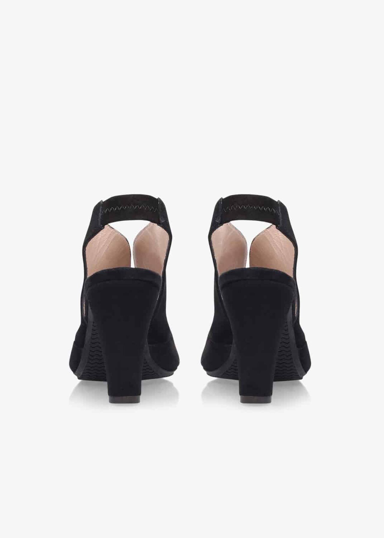 Arabella Comfort Leather Mid Heel Sandals
