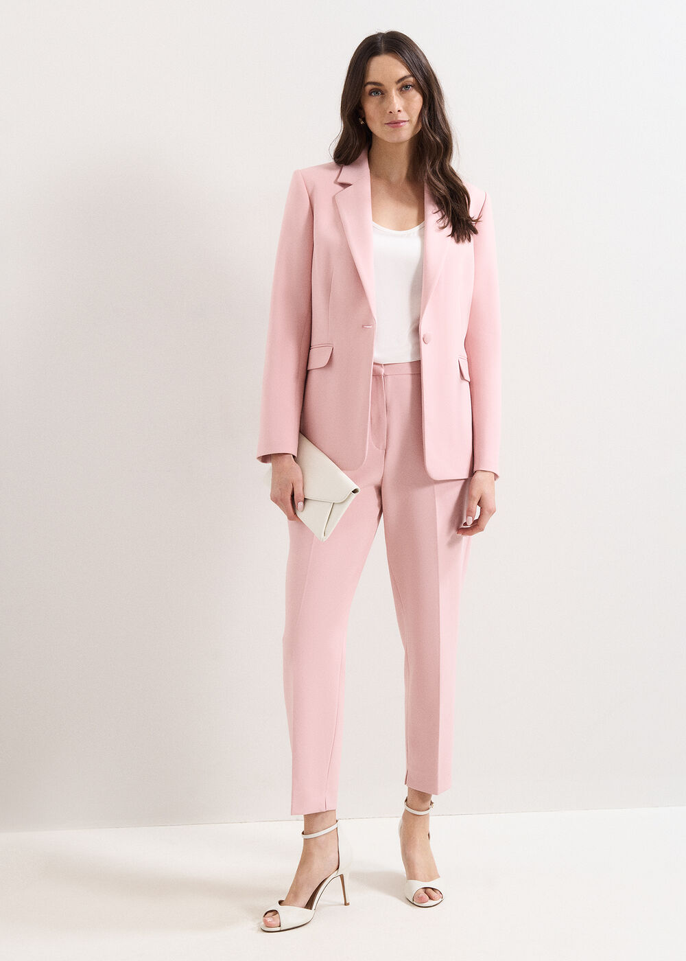 Petite Fara Taper Tailored Trousers