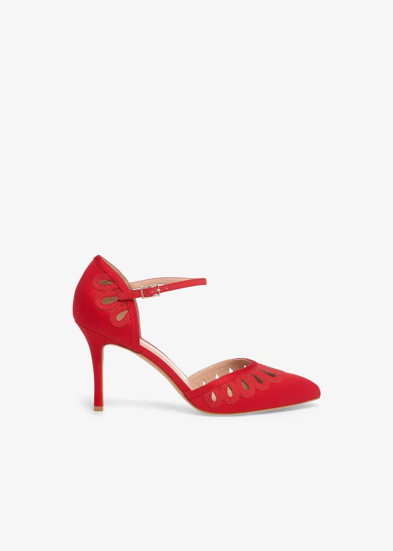 Gracie Laser Cut Court Shoes Phase Eight