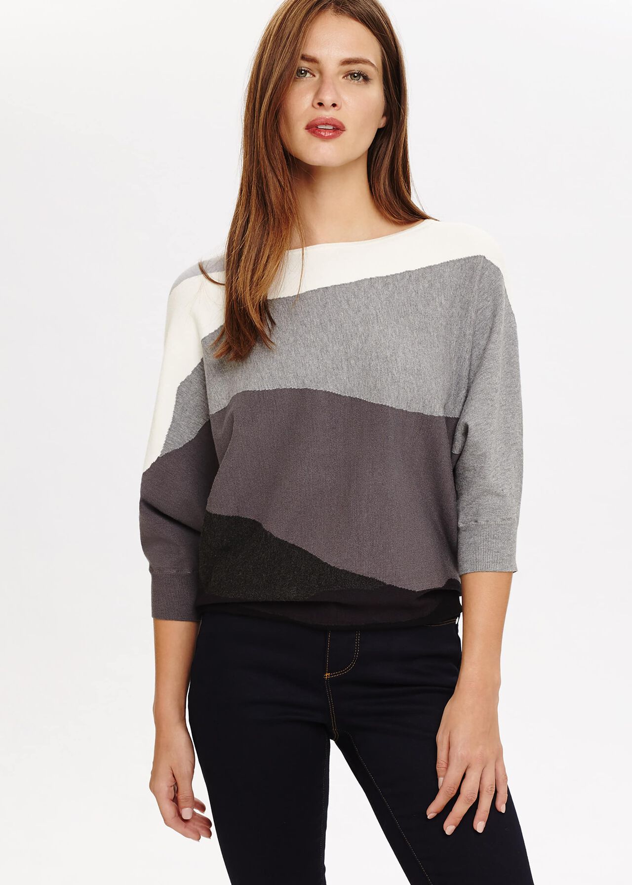 Lorrie Intarsia Knitted Jumper