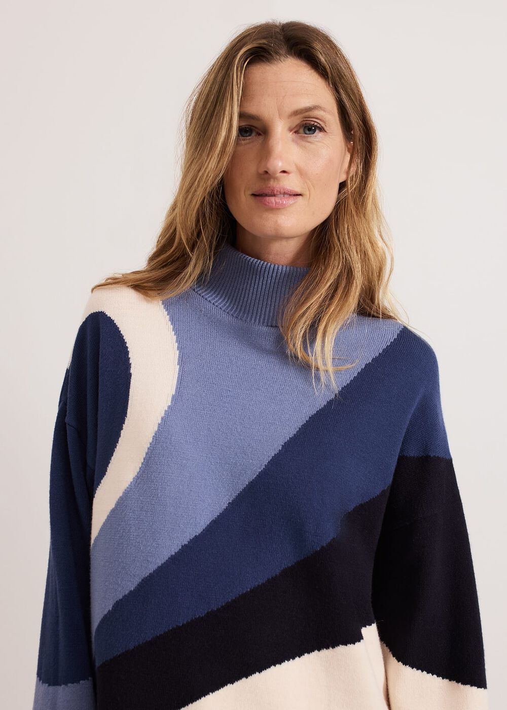 Sabrina Swirl Jacqaurd Jumper