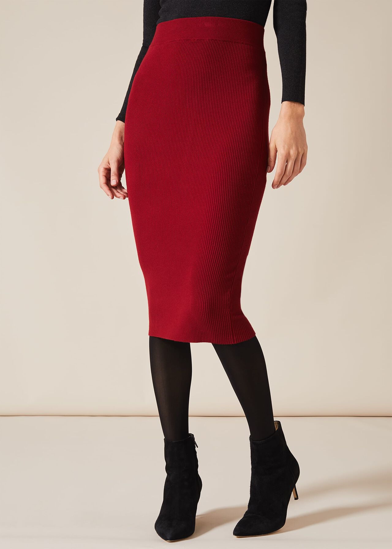 Rea Rib Skirt | Phase Eight