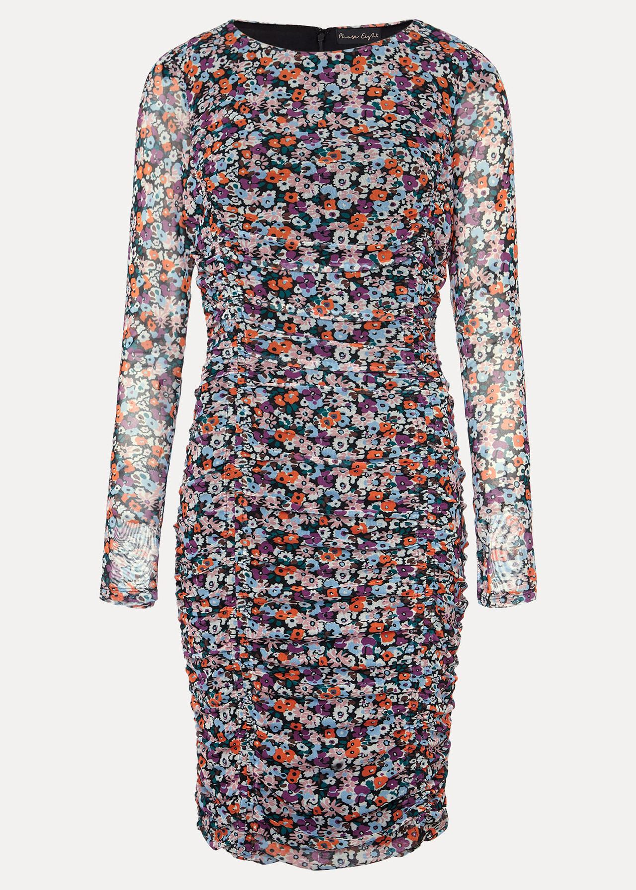 Serena Jersey Floral Midi Dress