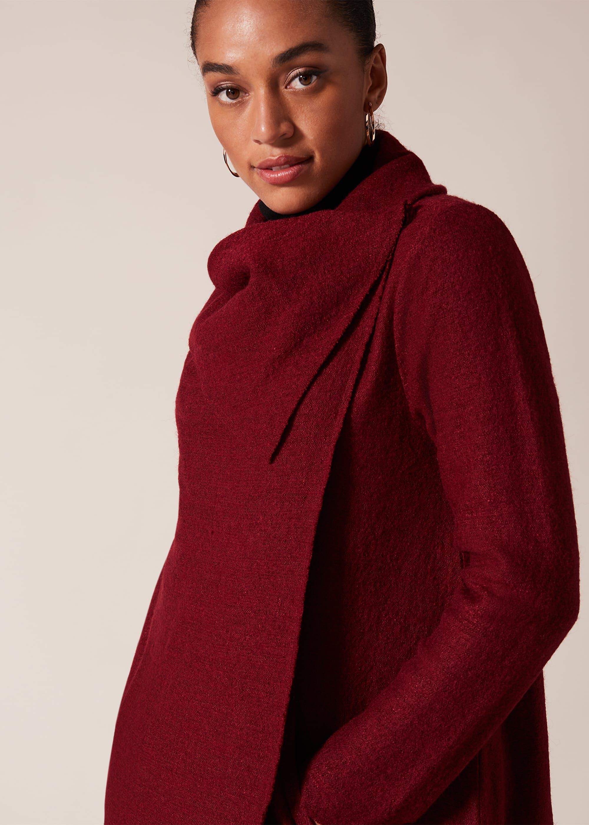 Bellona Level Hem Knit Coat