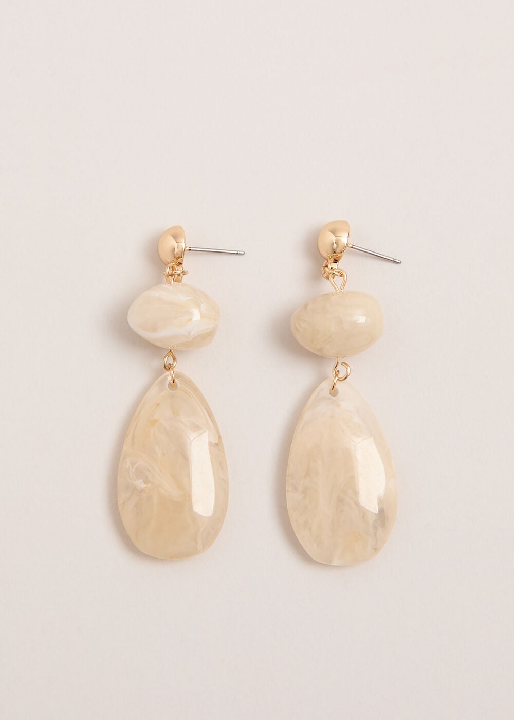Drop Stone Earrings