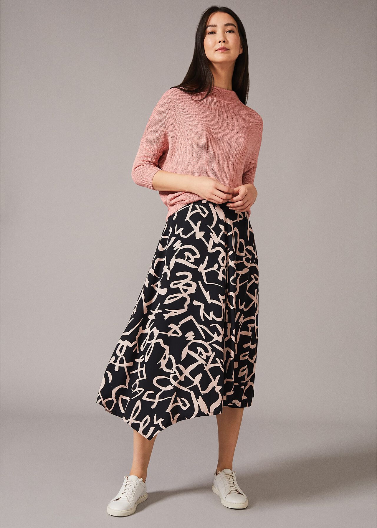 Ayumi Print Skirt