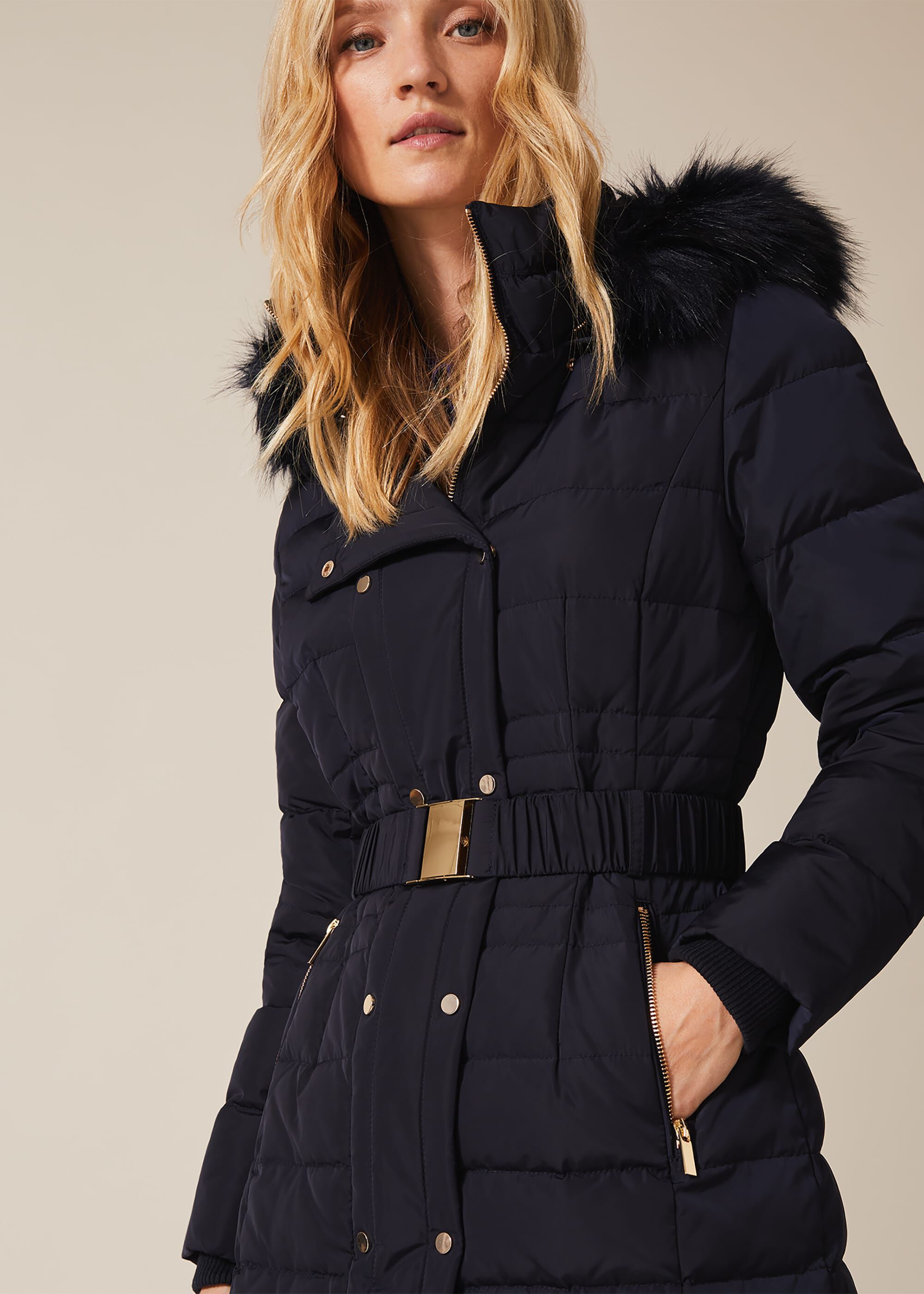Leona cheap long puffer