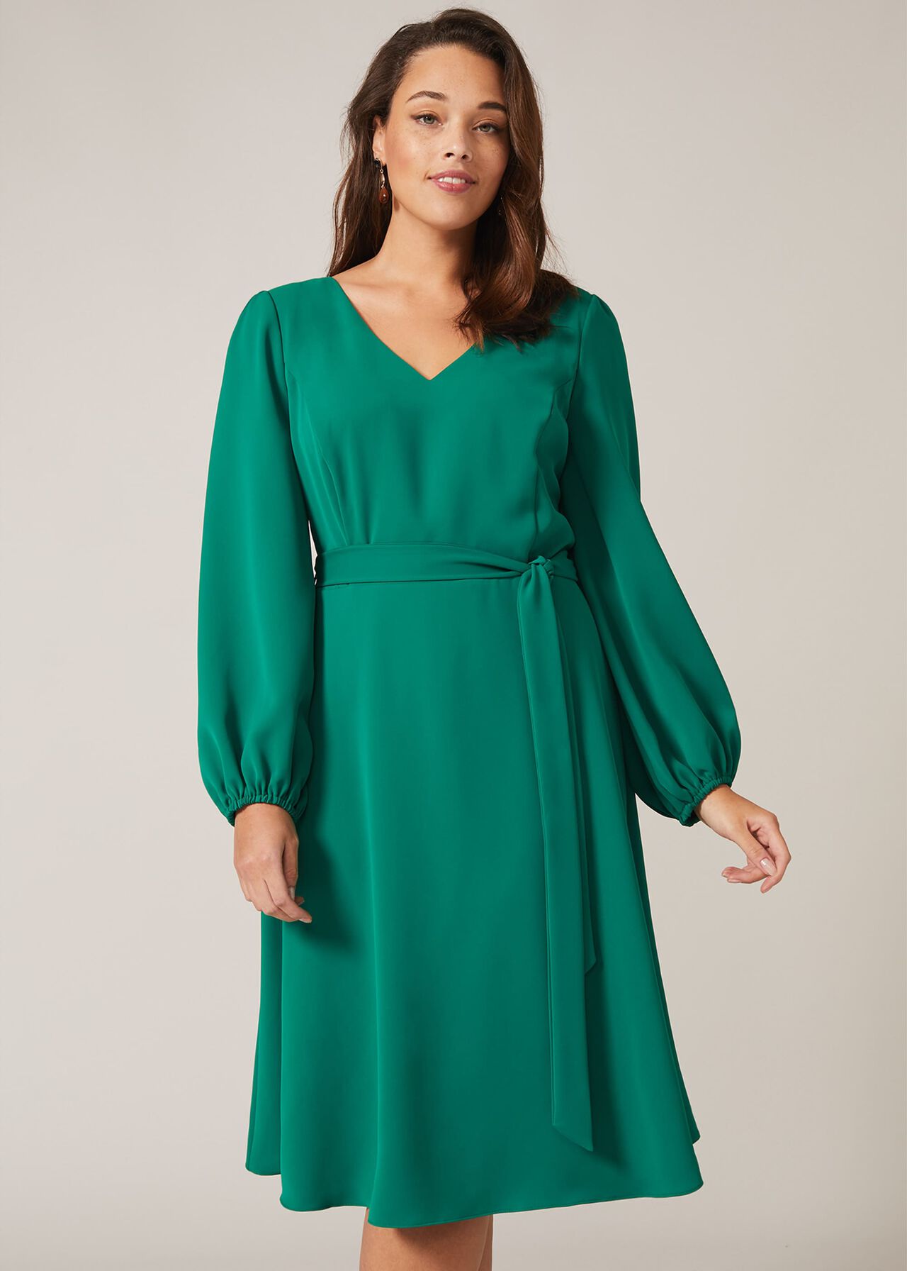 Camille Bell Sleeve Dress