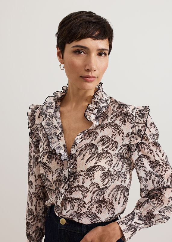 Serena Frill Blouse