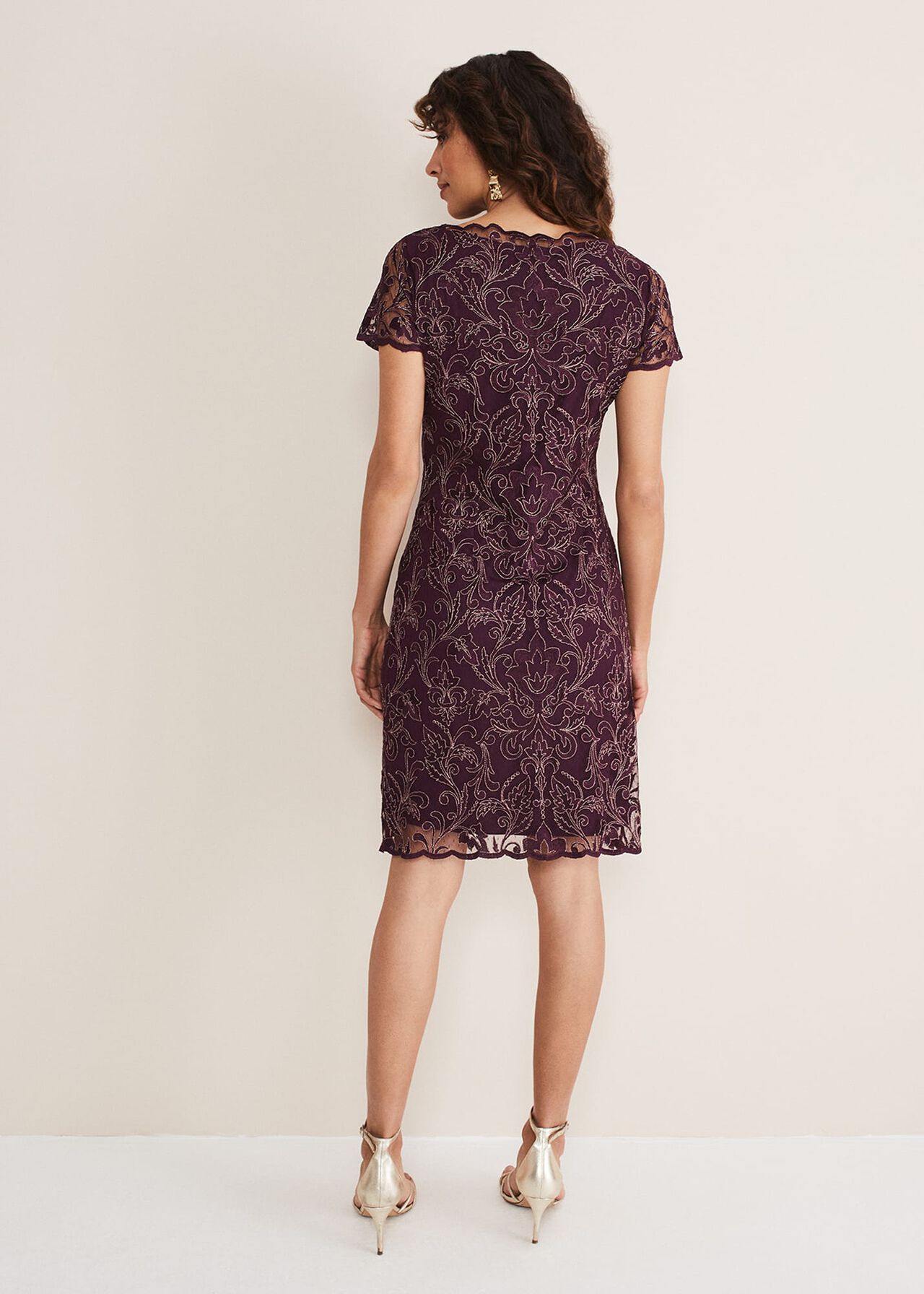 Heather Embroidered Dress