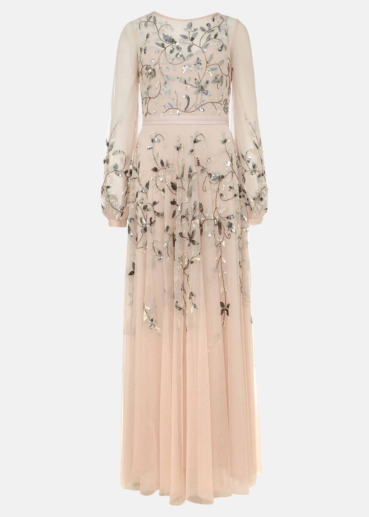 Cherrie Embellished Tulle Maxi Dress