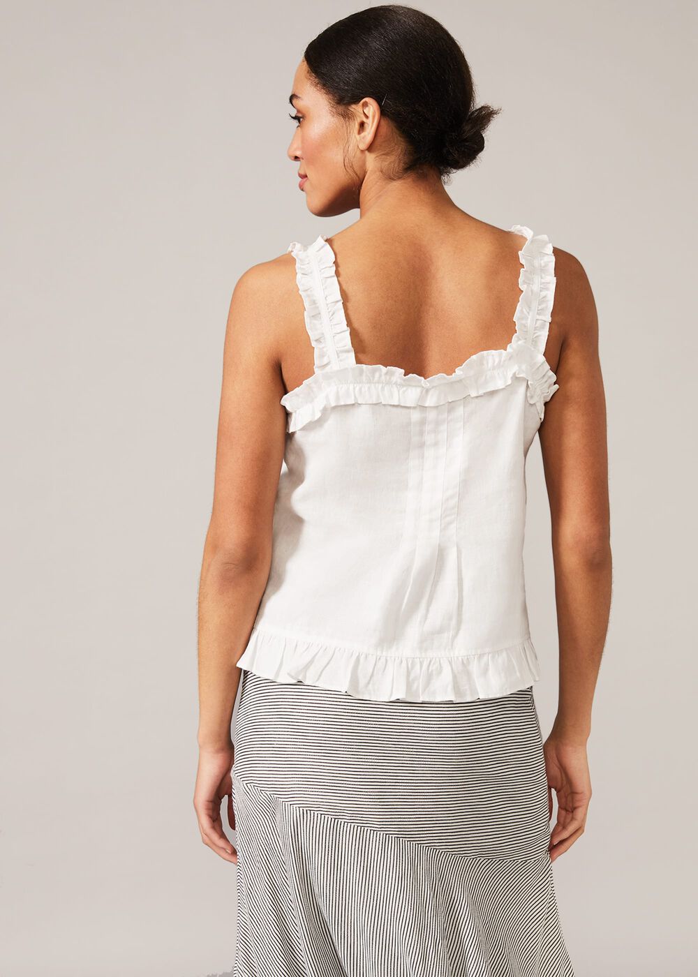 Linen Frill Cami