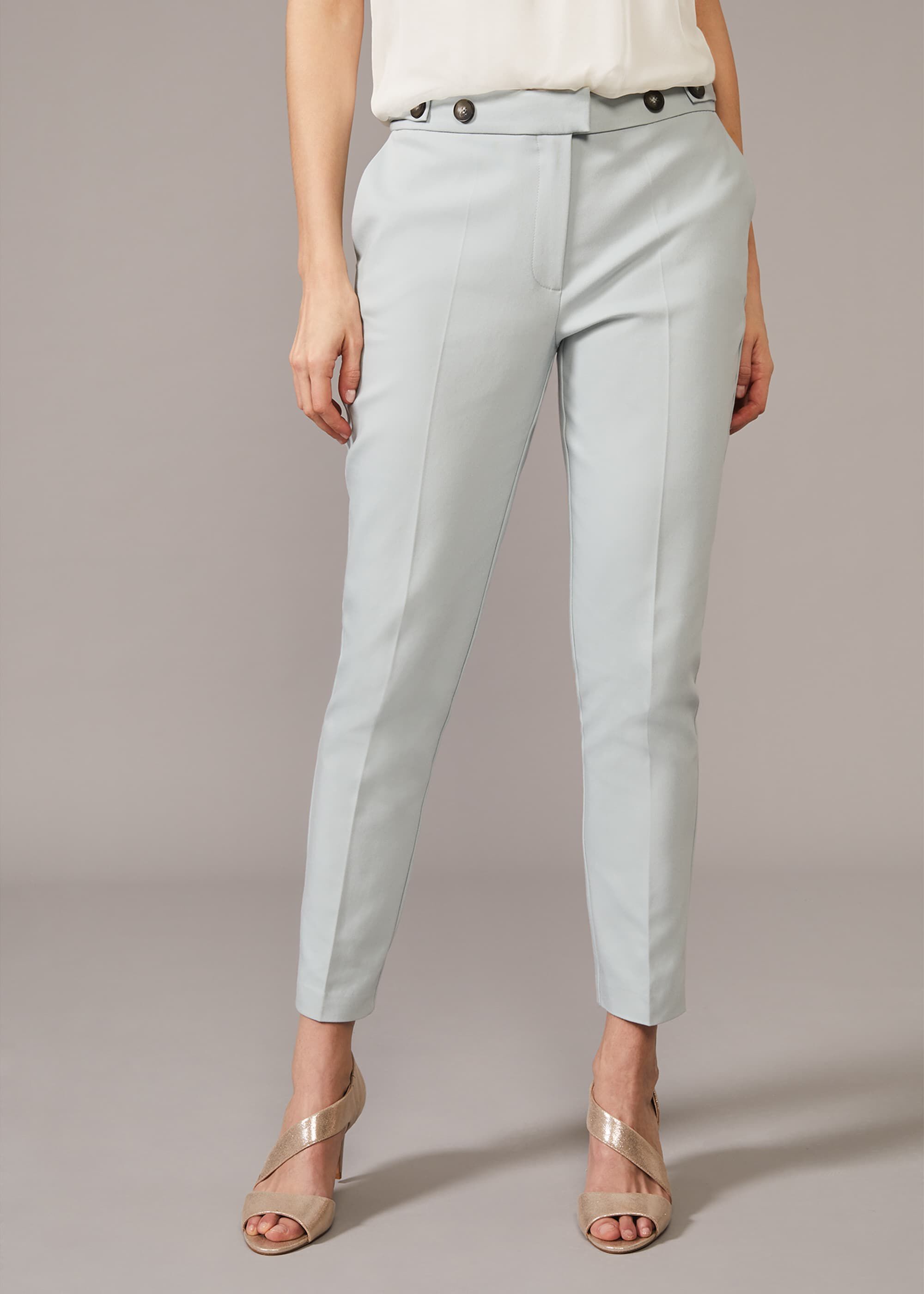 Lydia Straight City Suit Trousers 