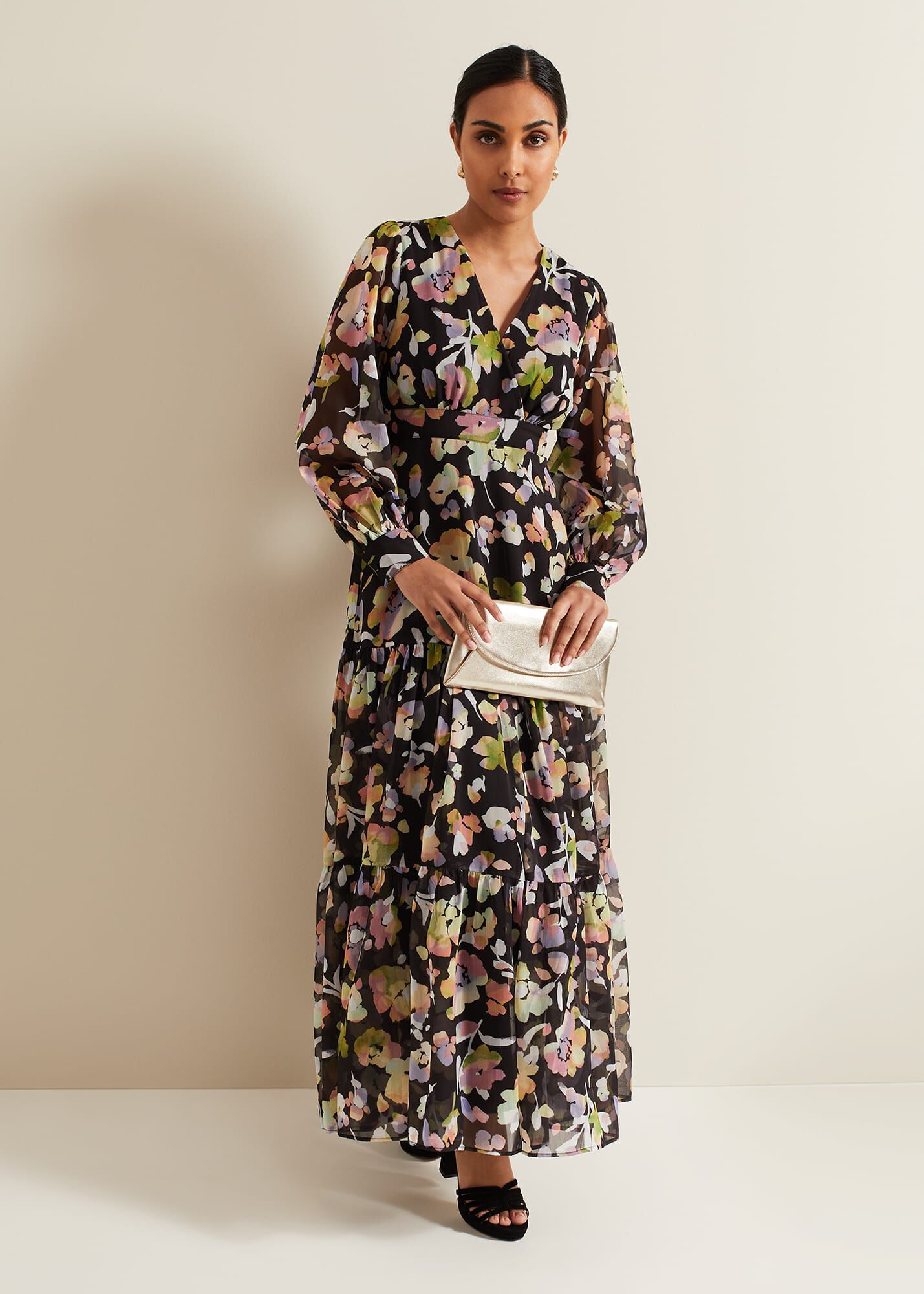 Petite Sandra Floral Maxi Dress Phase Eight UK — free download