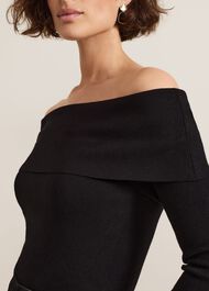 Nya Fine Knit Bardot Top