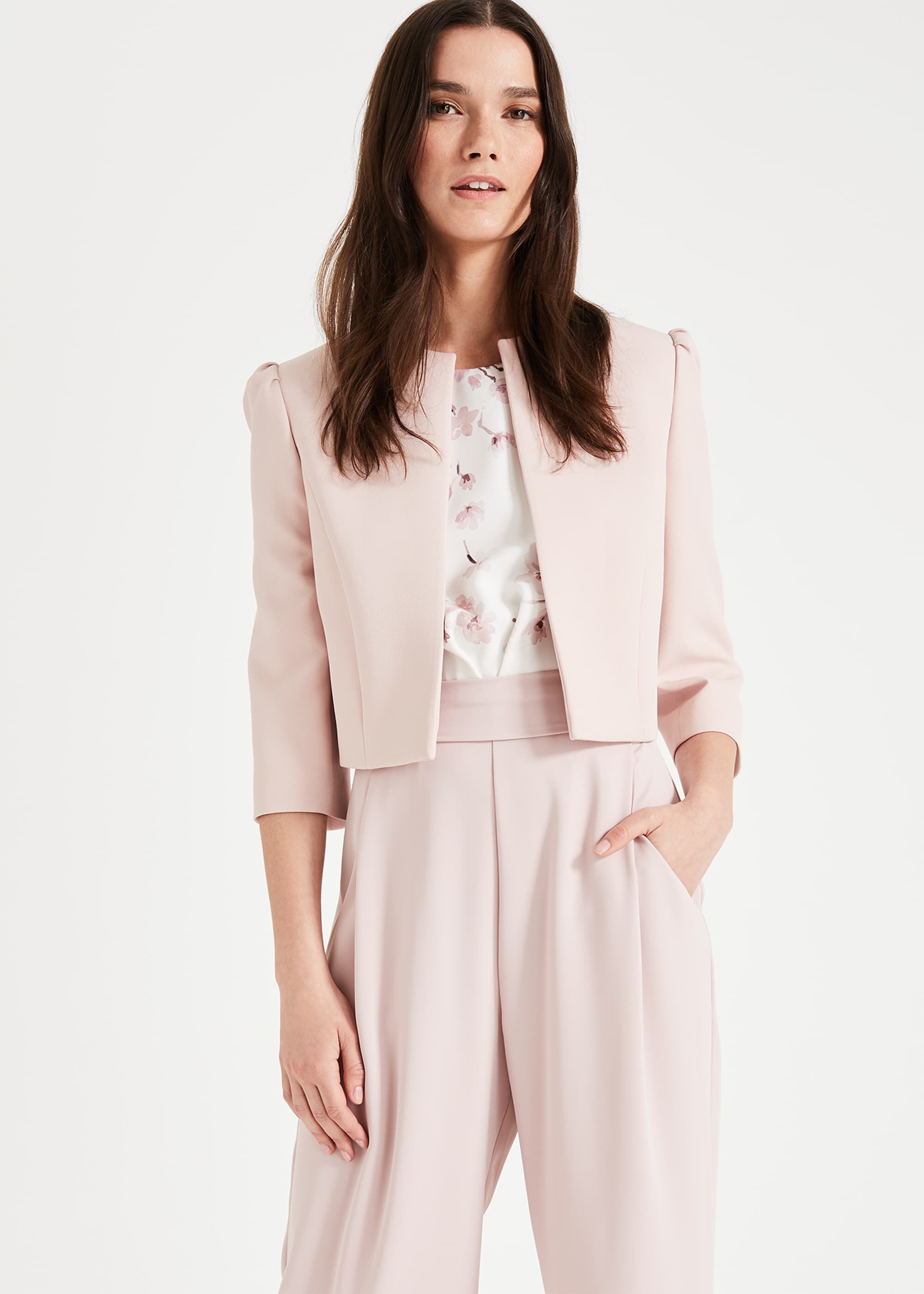 Phase eight cropped jacket top