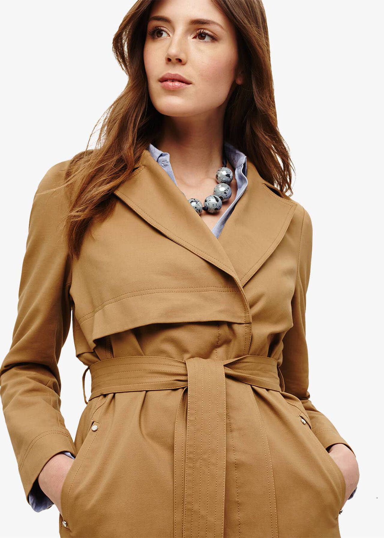 Tayte Belted Trench Coat | Phase Eight