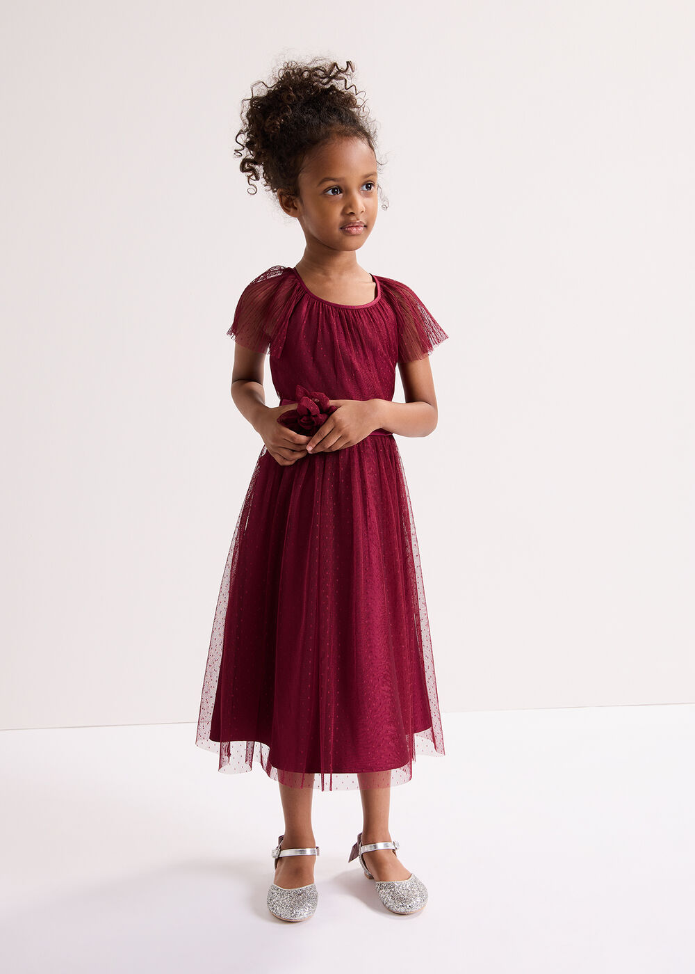 Jasmine Tulle Fit And Flare Dress
