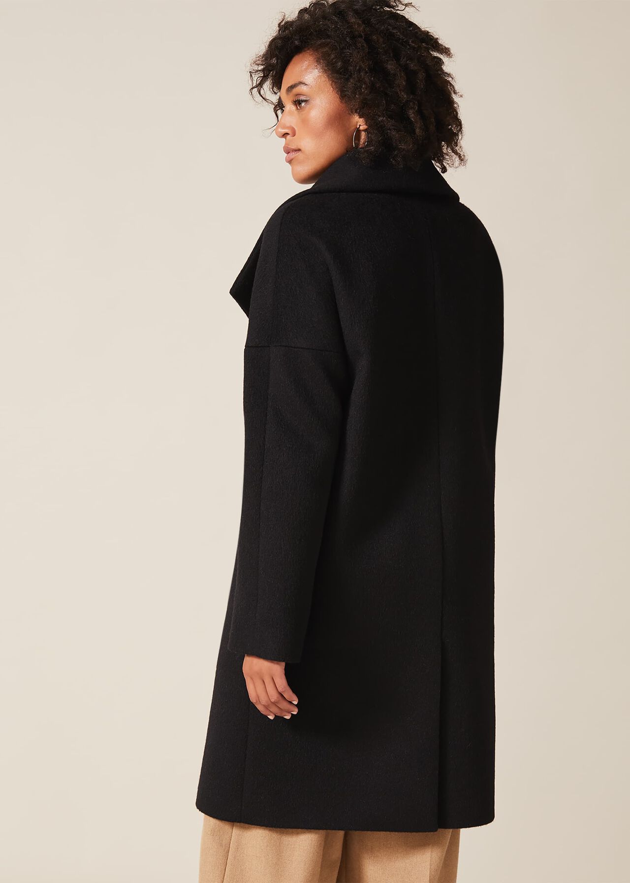 Beth Wool Cocoon Coat