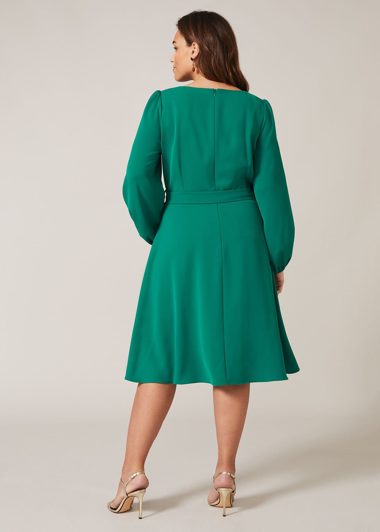 Camille Bell Sleeve Dress
