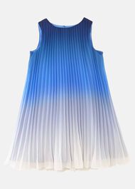 Jessie Ombre Pleat Dress