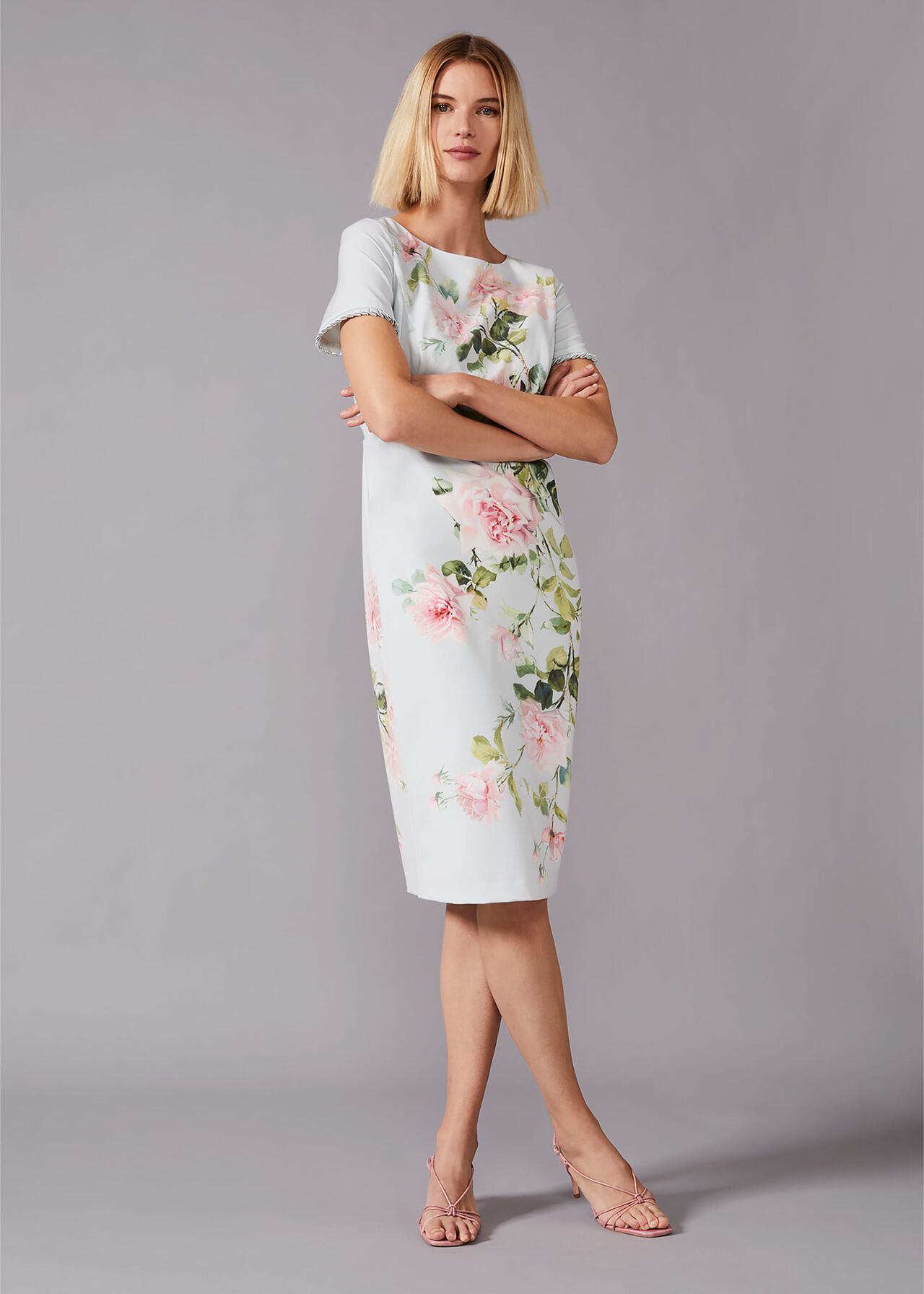 Shanea Fitted Floral Dress