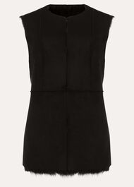 Ella Longline Reversible Faux Fur Gilet