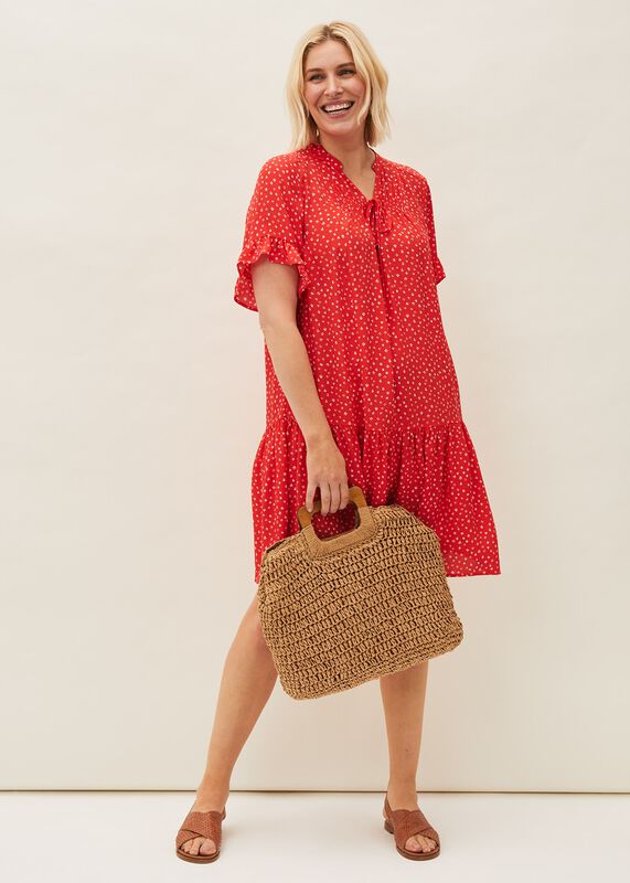 Cassia Print Swing Dress