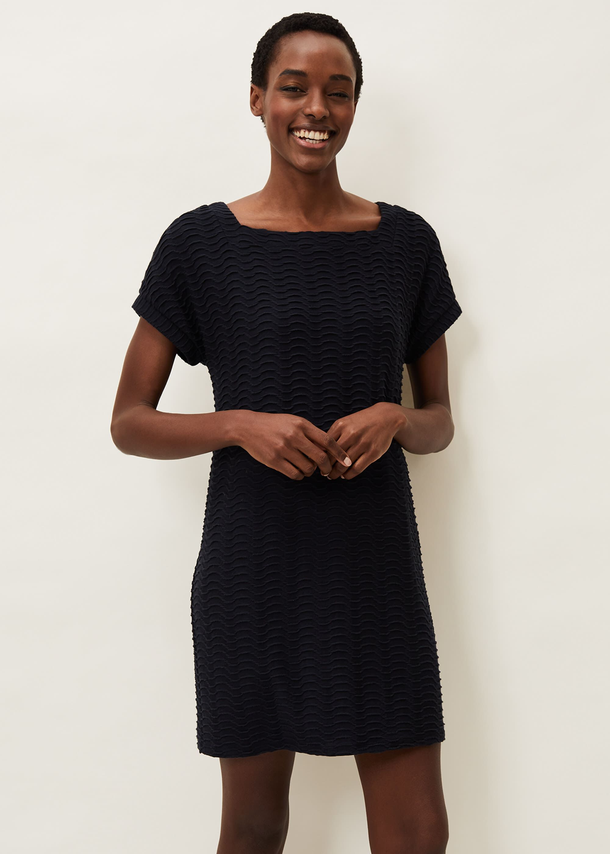 Starla Textured Tunic Dress