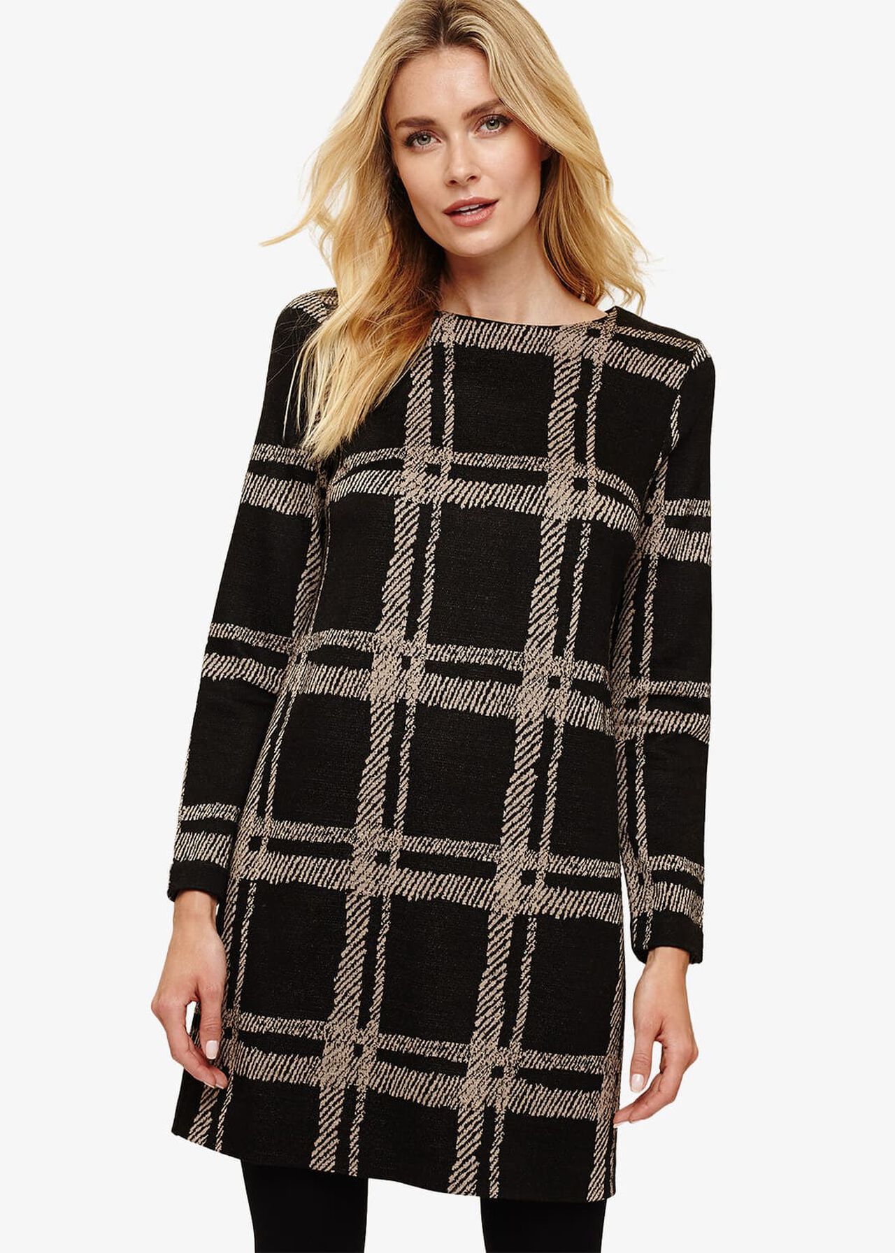 Cally Check Tunic Dress Phase Eight