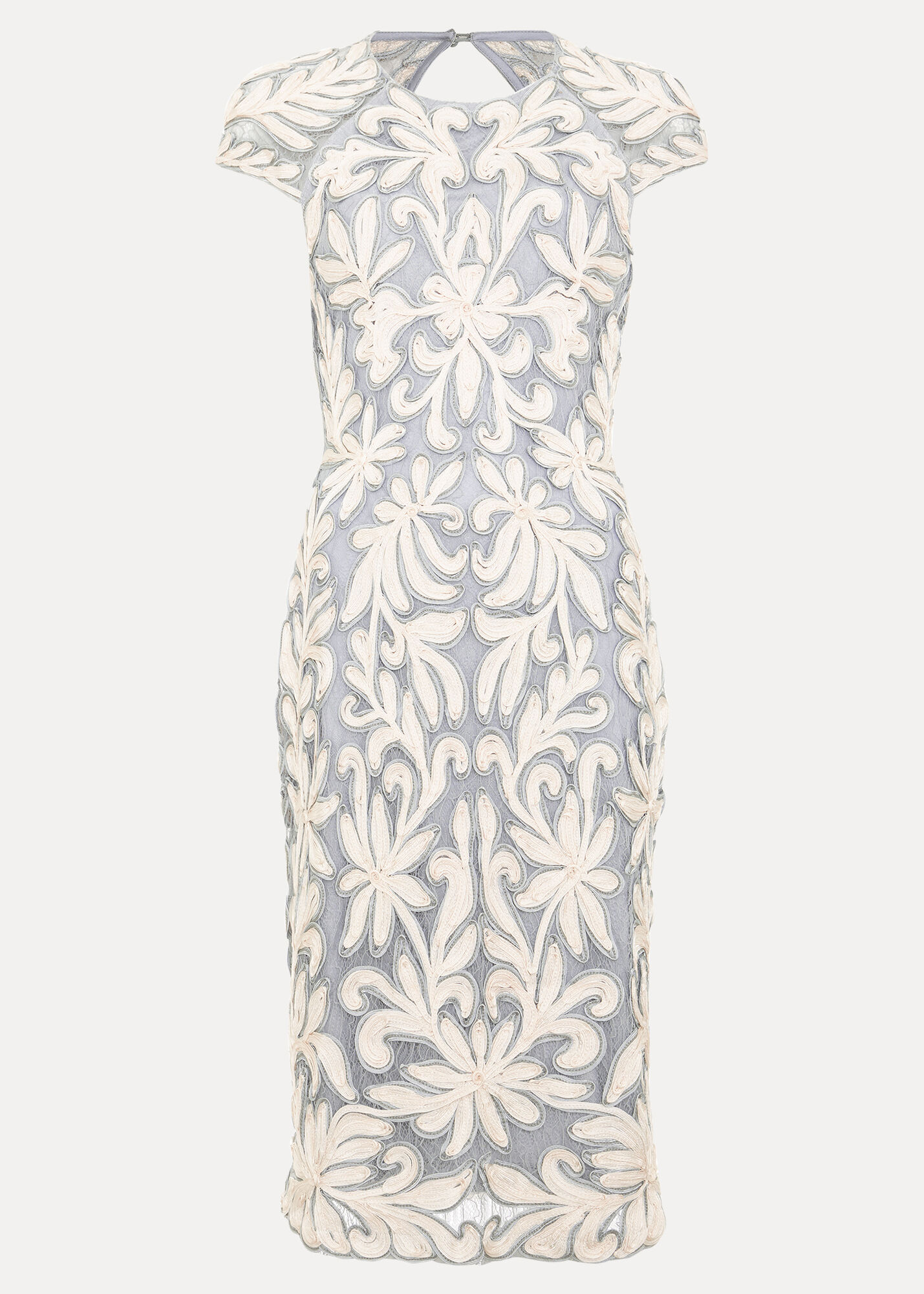 [Phase Eight] Karima Dress テープレースミディ丈ワンピース Karima Midi Dress | Phase Eight UK |