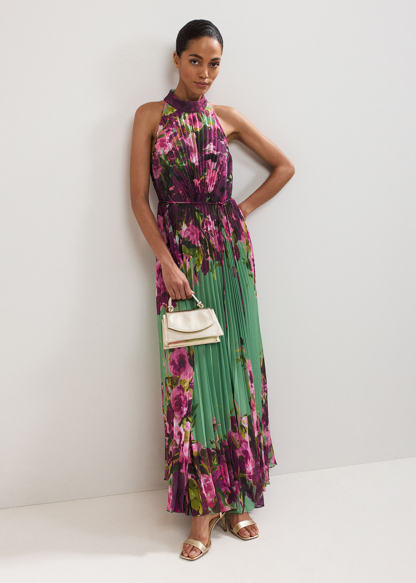 Dahlia Printed Maxi Dress | Phase Eight EU |