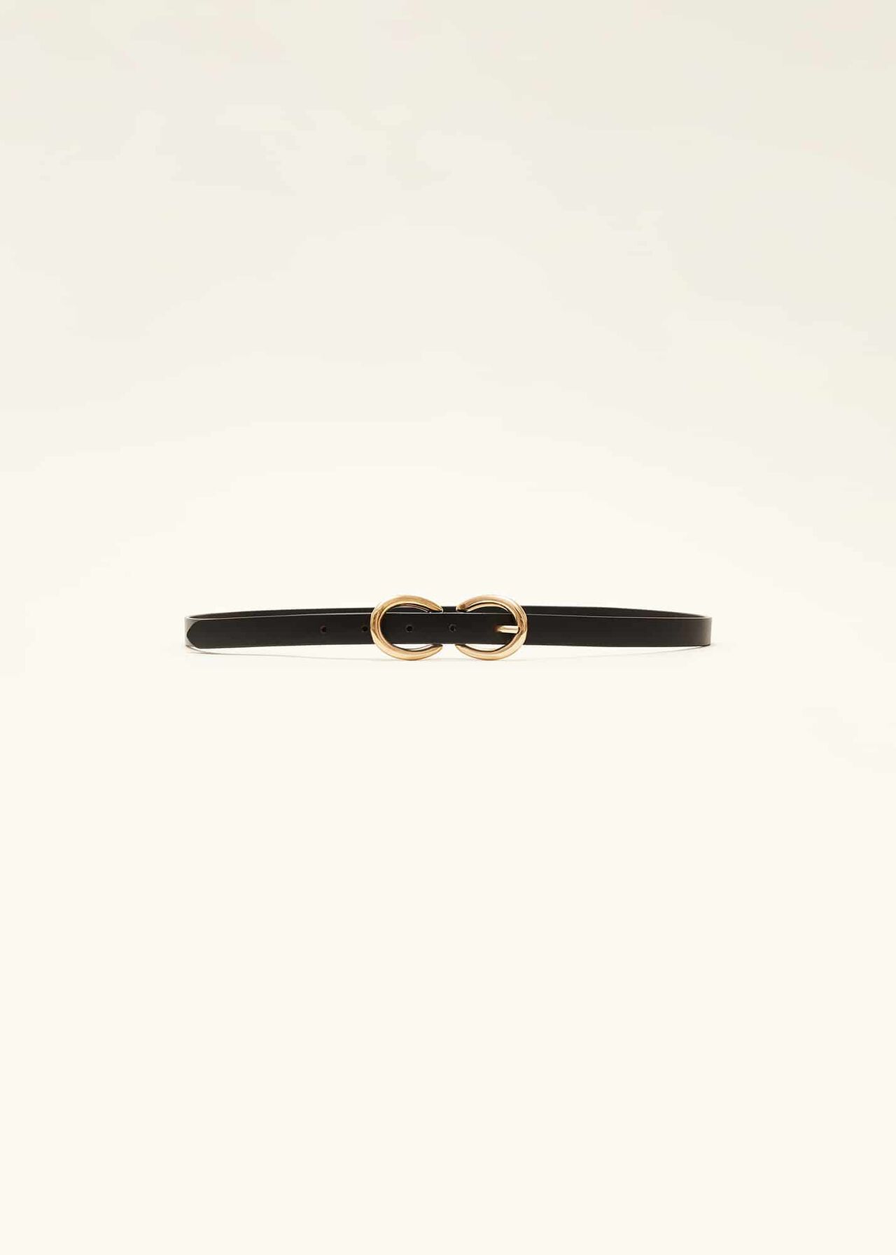 Betsy Double Ring Leather Belt