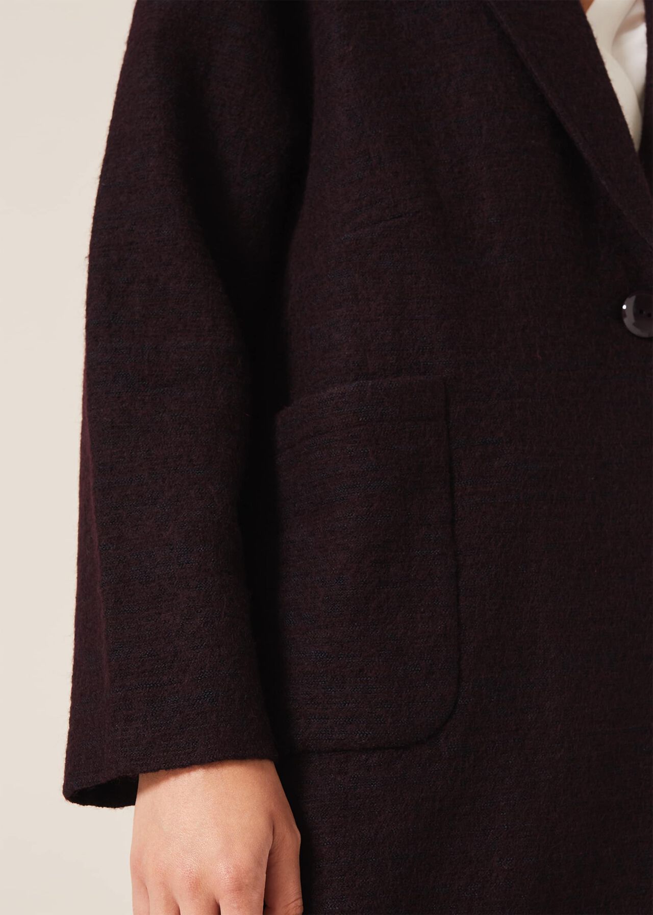 Sally Shawl Collar Knit Coat