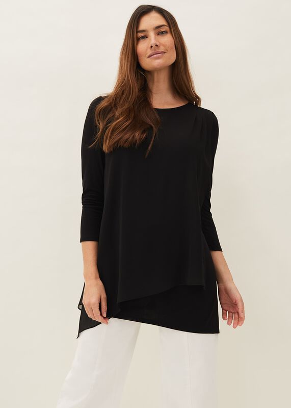 Mika Ruched Longline Top