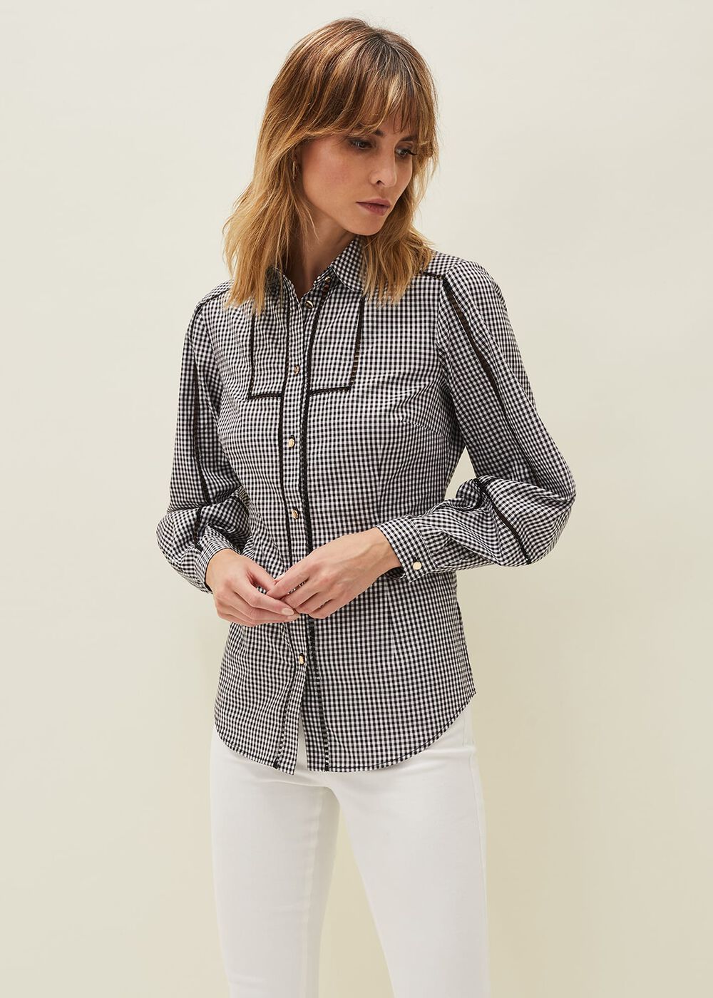 Lia Gingham Shirt