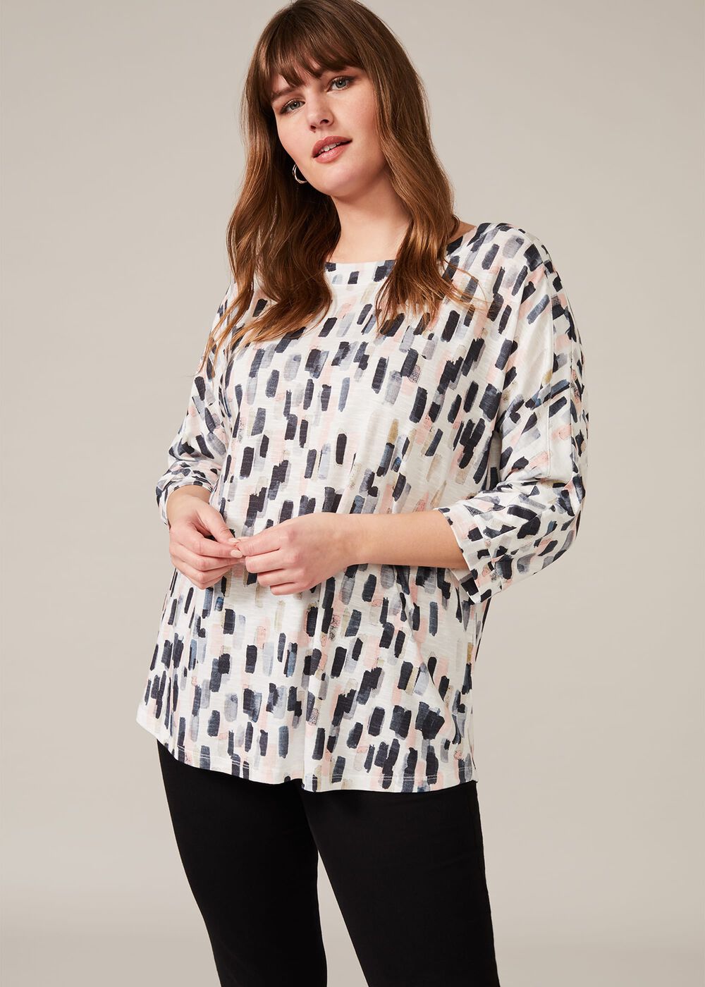 Florentine Print Top