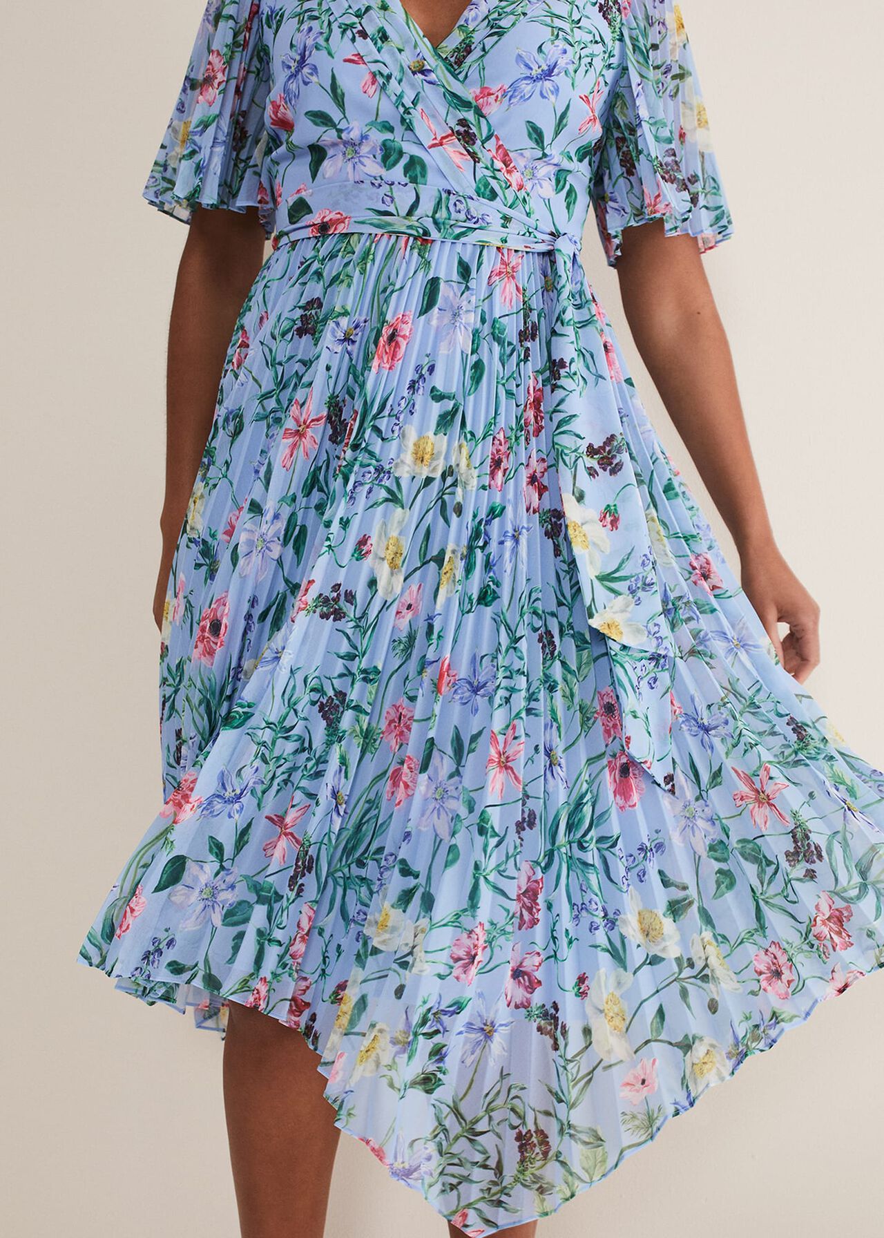 Kendall Floral Midi Dress