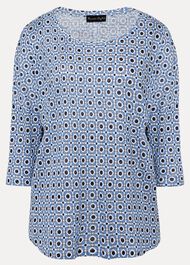 Hadleigh Linen Printed Top