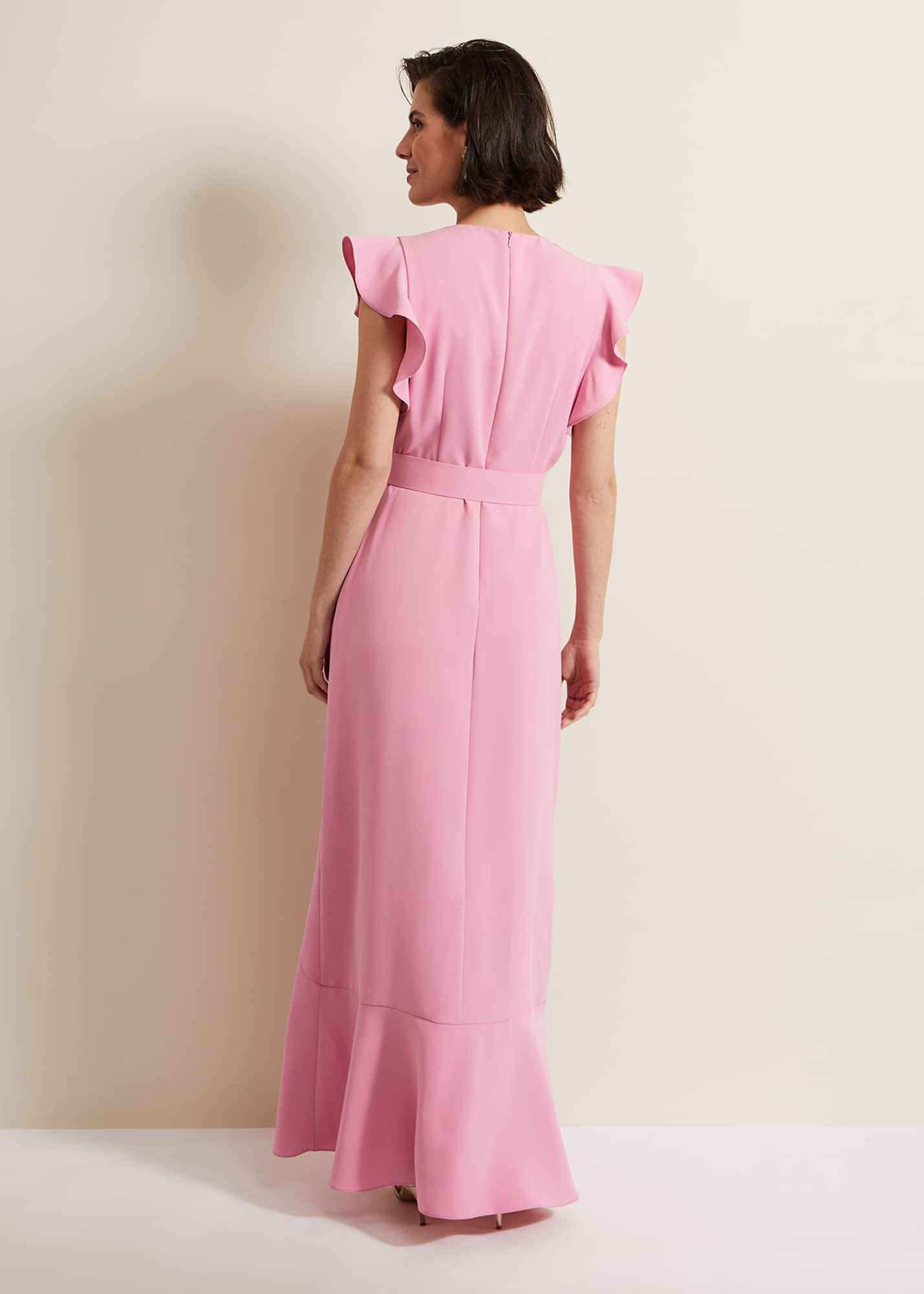 Phoebe Frill Maxi Dress | Phase Eight ROW |
