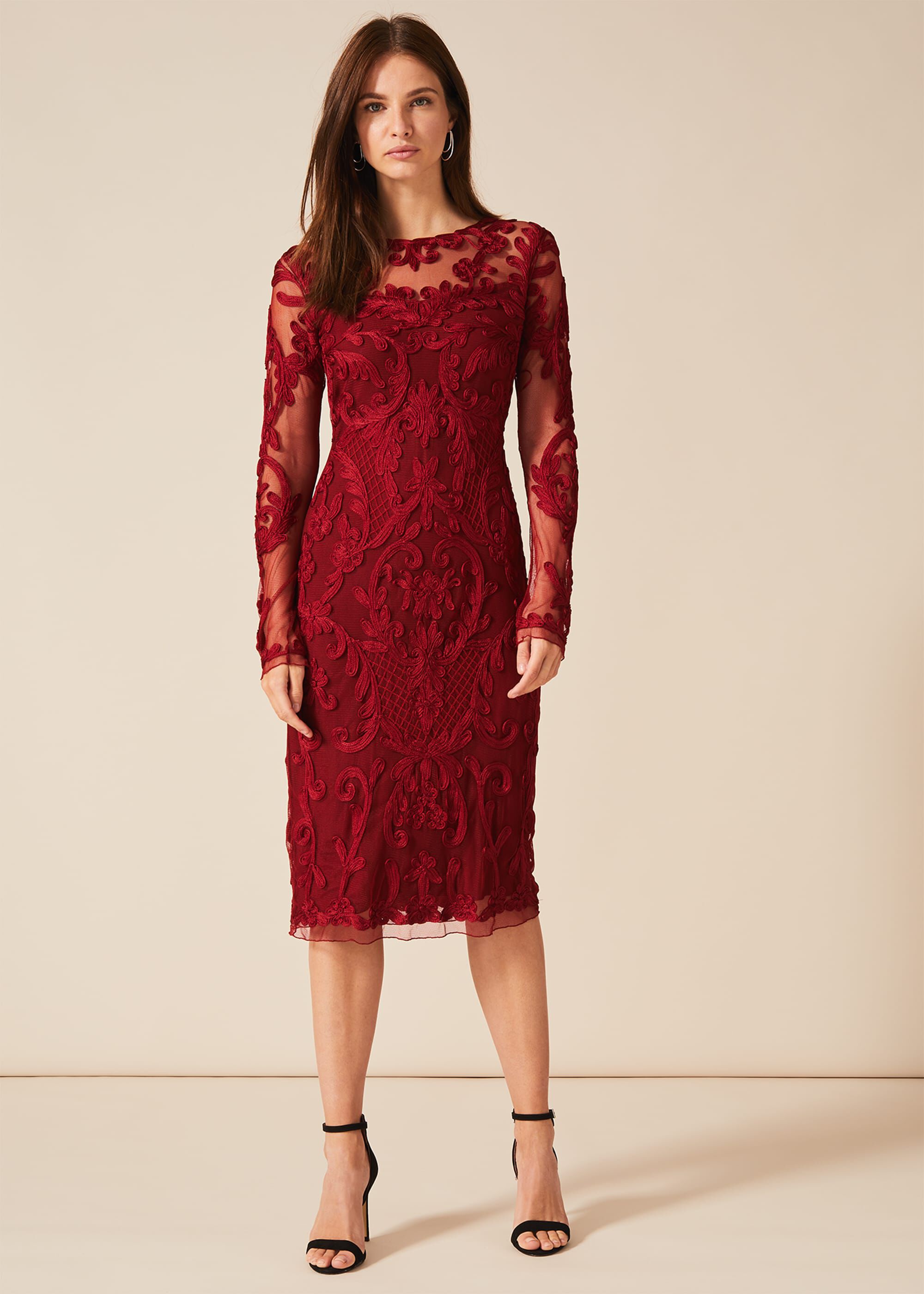 Phase eight tapework dress deals sale