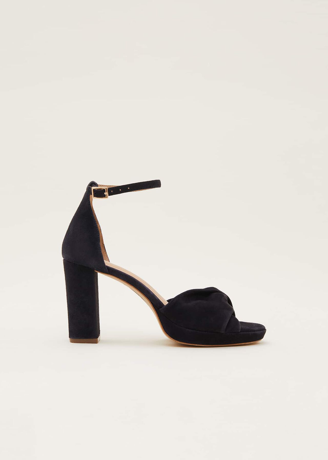 Twist Strap Platform Shoe