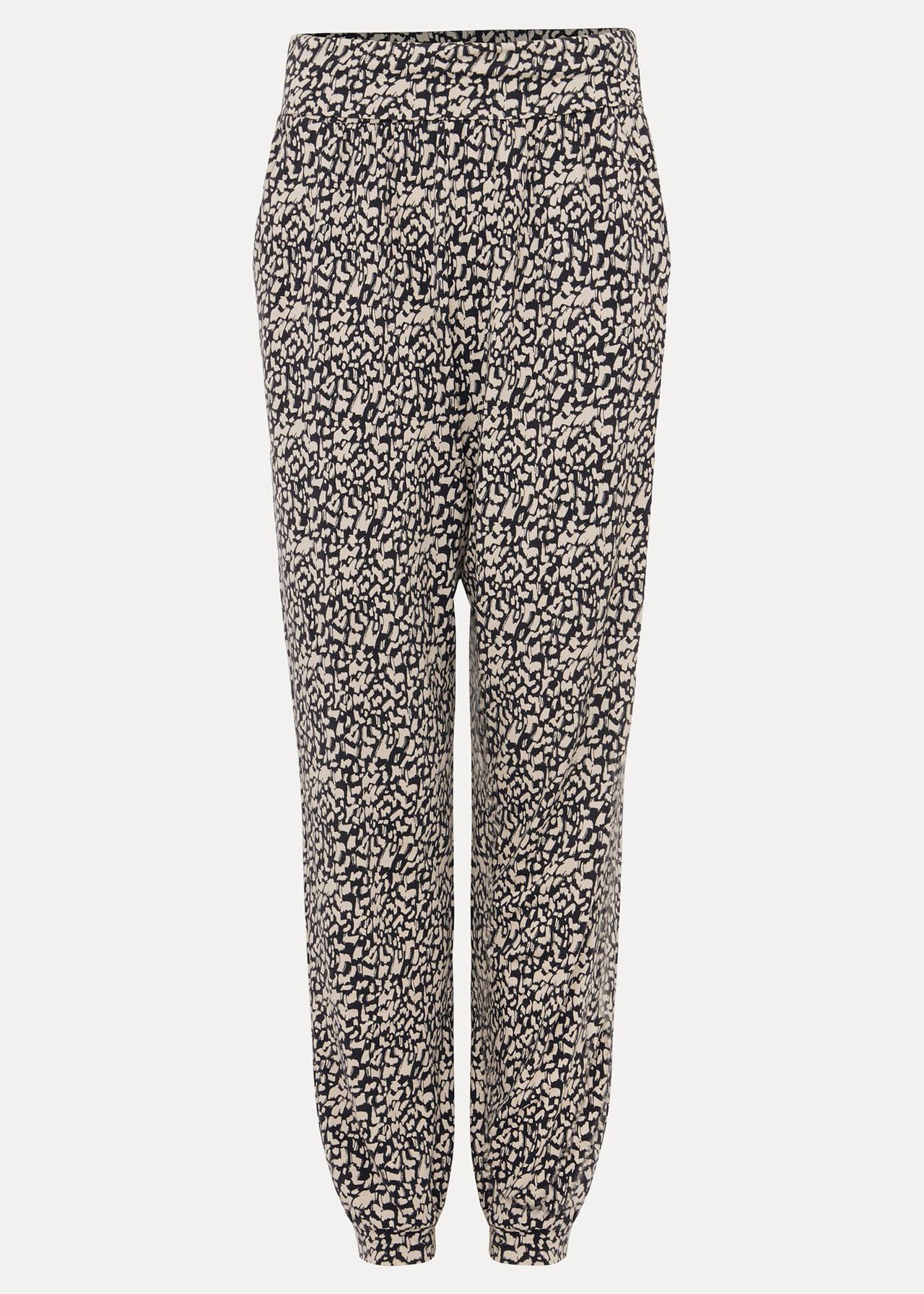 Milee Printed Jersey Joggers