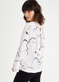 Visage Printed Blouse