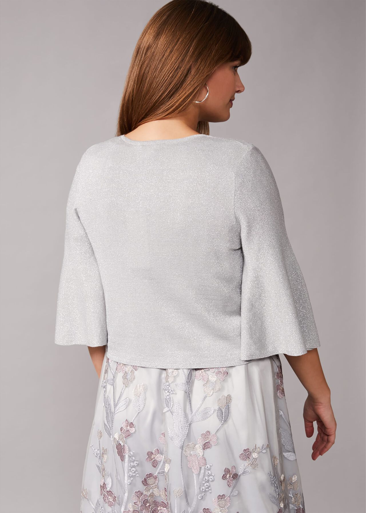 Tonie Shimmer Knitted Cover Up
