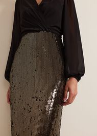 ${product-id}-Aniya Sequin Long Sleeved Maxi Dress-Black/Multi-${view-type}