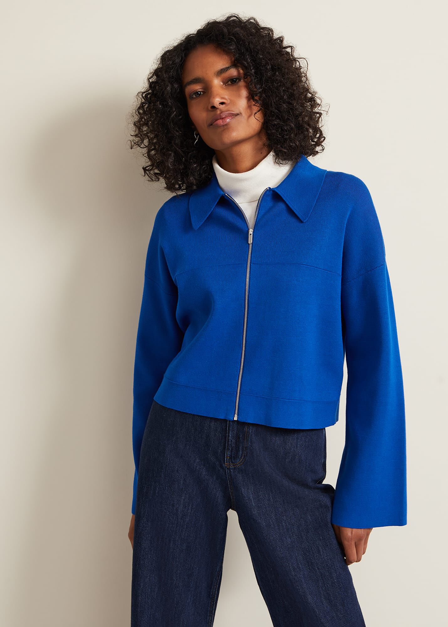 Maisie Zip Jacket | Phase Eight UK |