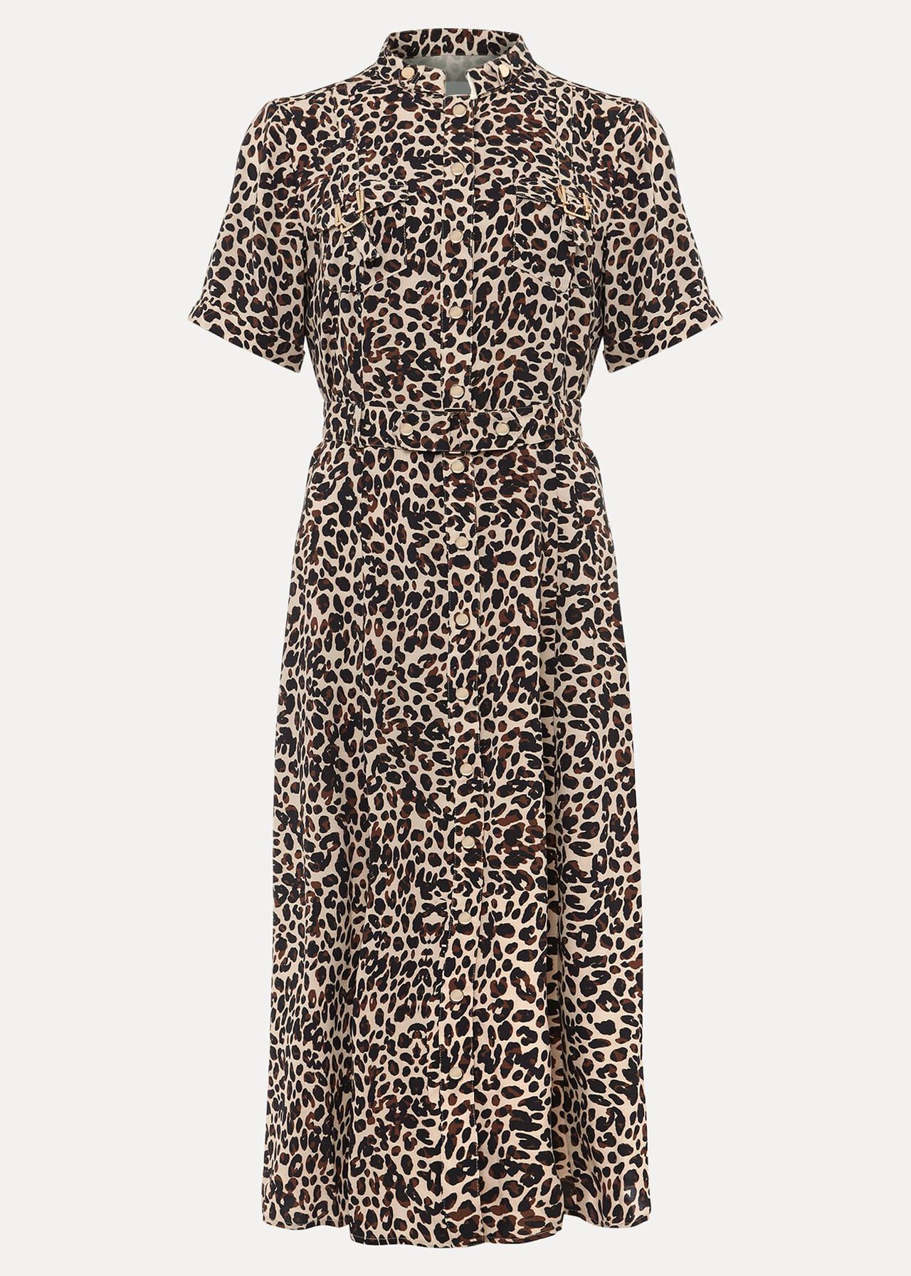Leonore Leopard Dress