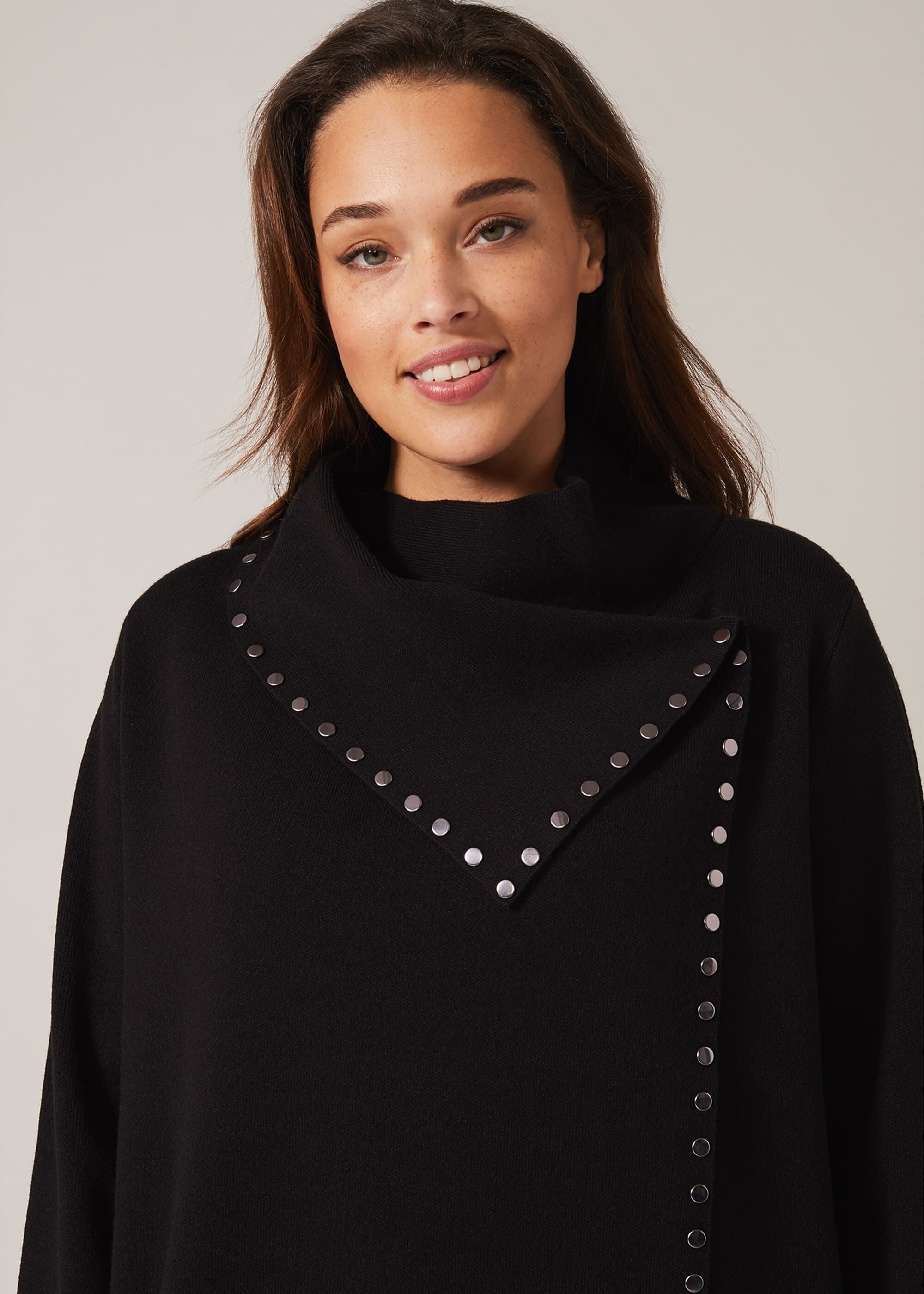 Paloma Stud Knit Coatigan